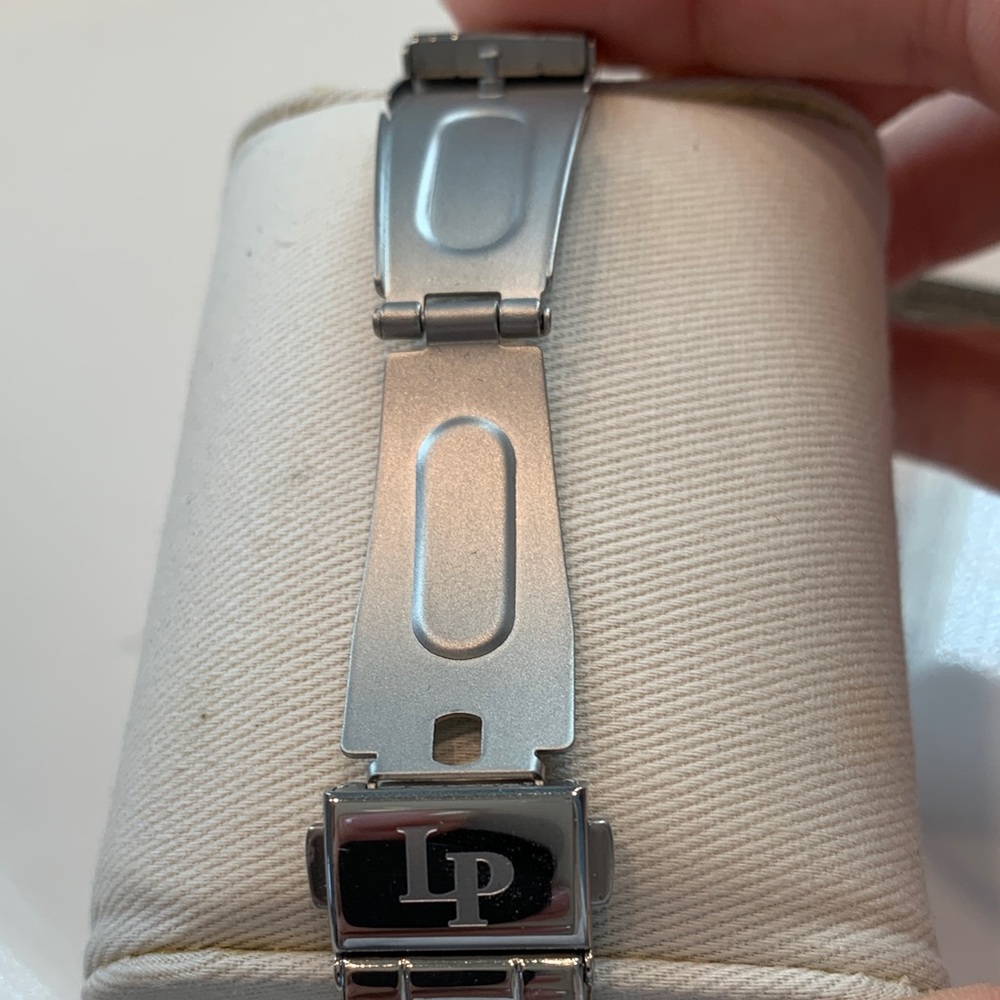 Lucien Piccard Black Dial Silver Watch - Picture 14 of 16